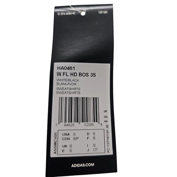 Adidas Women’s White Hoodie Sweater Size Small - Picture 8 of 8